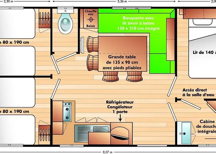Кемпинг Chantecler Bagneres-de-Luchon